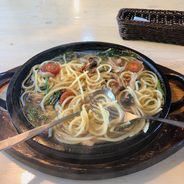 サタカフェのパスタ
